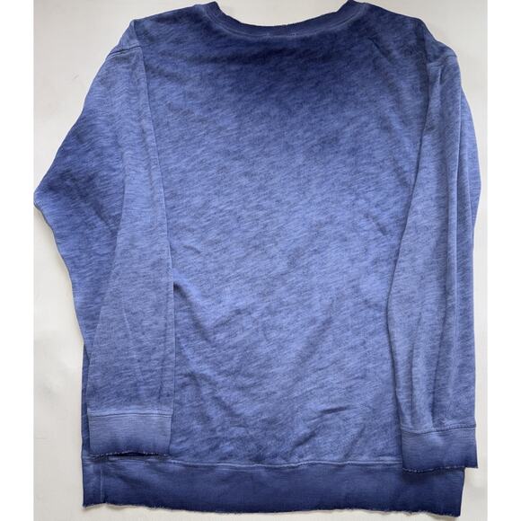 Pink Victorias Secret 5th & Ocean Oversized Sweatshirt Blue UConn Huskies Small - Picture 6 of 6